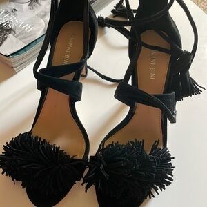 Gianni Bini Black Heels, Size 7
